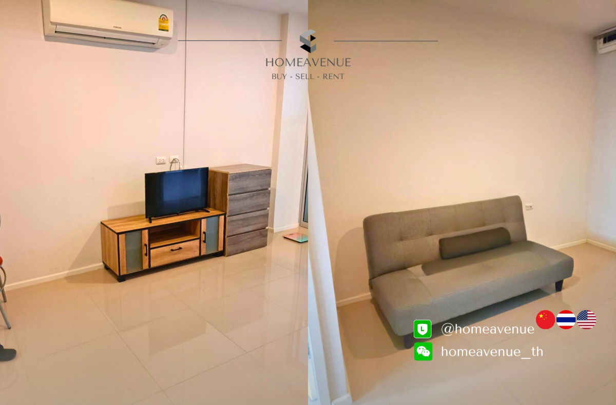picture Aspire Rama9  ✨ Renovated unit, ready to move in 🚇 Next to MRT Rama9 | Line: @homeavenue (Provide TM30) 💥HA-366 - 3/5