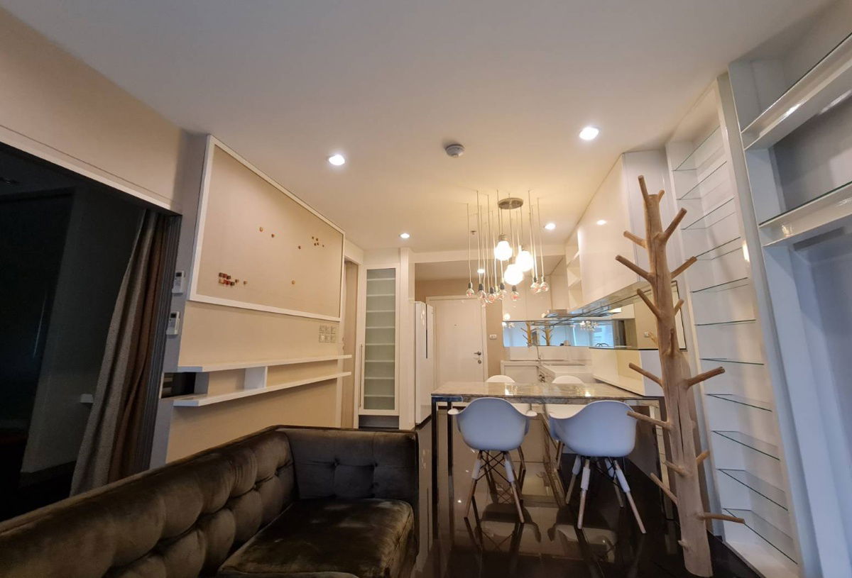 รูป 🔥For Rent!! ready to move-in 2b1b 35k - Grand Park View Asoke 📞Call 096 896 5953 - รูปที่ 3/12