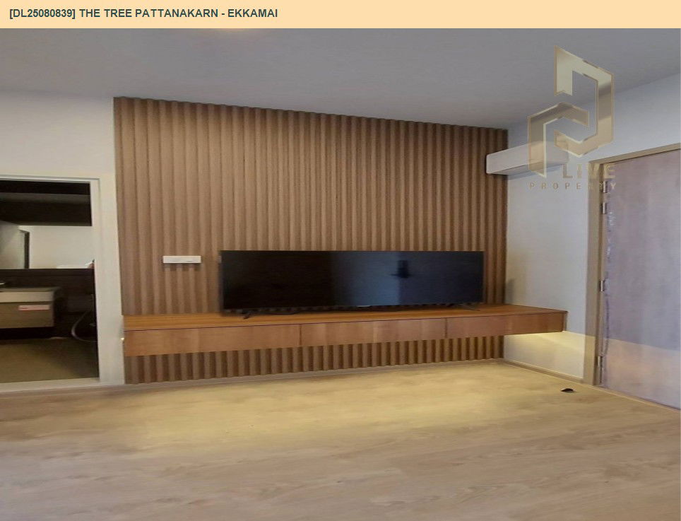 picture DL25080839 Condo for rent, The Tree Pattanakarn - Ekkamai near สายสีส้ม, ready to move in, call urgently 0656133286 LineID @534wlwof - 6/8