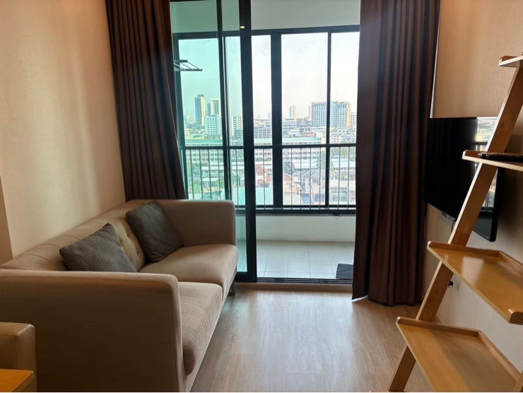 รูป 🚨ให้เช่า ideo sathorn thapra ห้อง 30 ตรม. ในราคา 10,000 ✨ใกล้ BTS โพธิ์นิมิตร พร้อมนัดชม - รูปที่ 9/10