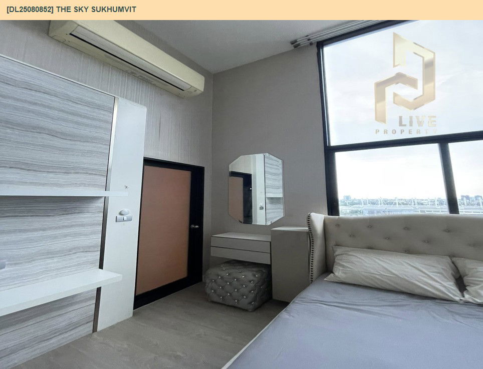 picture DL25080852 Condo for rent, The Sky Sukhumvit near BTS Udom Suk, ready to move in, call urgently 0656133286 LineID @534wlwof - 9/12