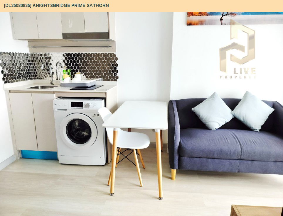 picture DL25080835 Condo for rent, Knightsbridge Prime Sathorn near BTS Chong Nonsi, ready to move in, call urgently 0656133286 LineID @534wlwof - 11/25