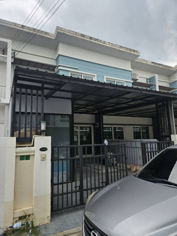 ขายทาวน์โฮม : ขายทาวน์เฮ้าส์ โนโว วิลล์ วงแหวน-ลำลูกกา คลอง 5 19.3 ตรว. 70 ตรม. 3 นอน 3 น้ำ 2 ชั้น จอดรถได้ 1 คัน