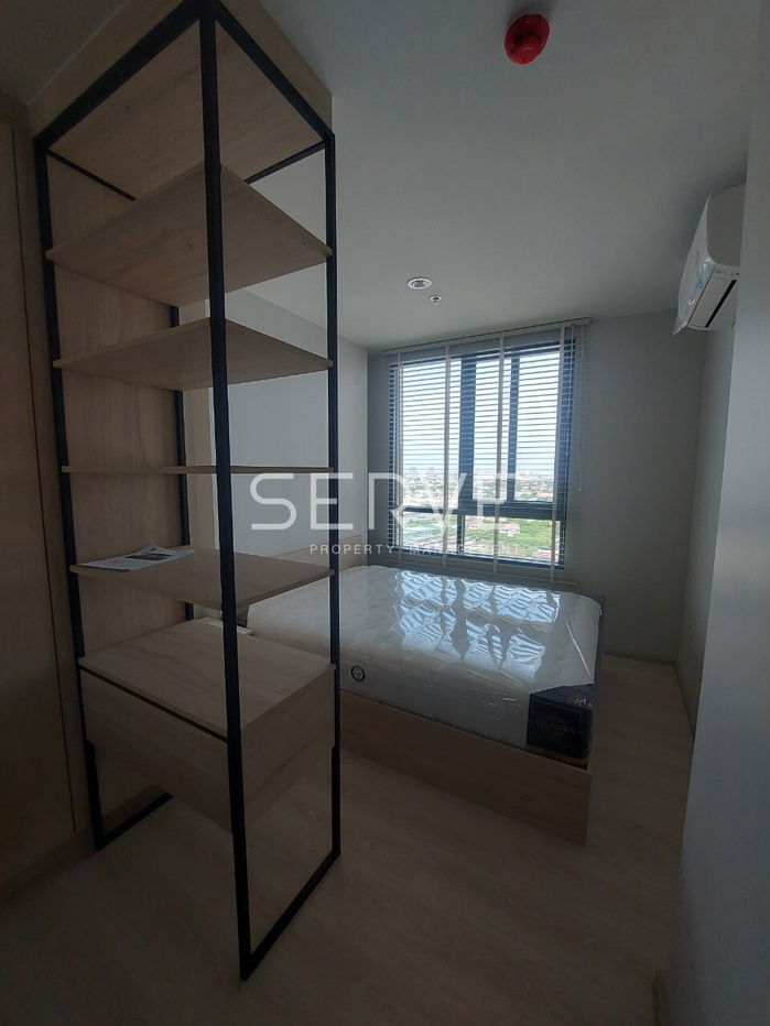 picture 1 Bed City View Fully furnished with Electric stove, Hood Good Location Next to MRT Si La Salle  @ Nue Noble Srinakarin Lasalle - 6/9