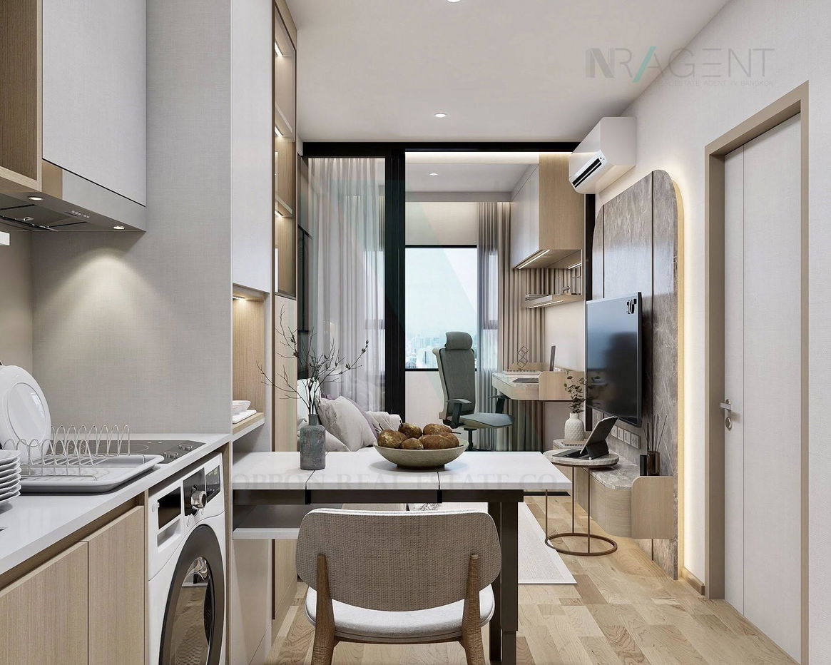 รูป 🎉 ให้เช่าคอนโด ไลฟ์ พระราม 4-อโศก อาคาร 1 ชั้น 19 1 bedroom plus ขนาด 35 ตรม ใกล้ ใกล้ MRT ศูนย์การประชุมแห่งชาติสิริกิติ์ - รูปที่ 2/8