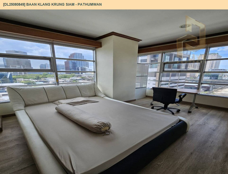 picture DL25080849 Condo for rent, Baan Klang Krung Siam - Pathumwan near BTS Ratchathewi, ready to move in, call urgently 0656133286 LineID @655ebbvc - 2/16