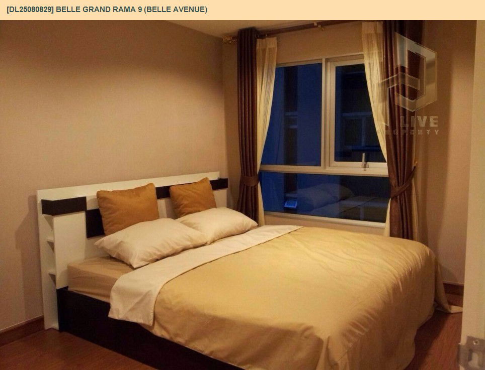 picture DL25080829 Condo for rent, Belle Grand Rama 9 (Belle Avenue) near MRT พระราม 9, ready to move in, call urgently 0656133286 LineID @534wlwof - 2/10