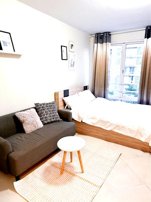 เช่าคอนโด เซ็นทรัล พลาซ่า แกรนด์ พระราม 9 : ให้เช่า ไอ-เฮาส์ ลากูน่า การ์เด้น มีเฟอร์นิเจอร์+เครื่องใช้ไฟฟ้าครบ