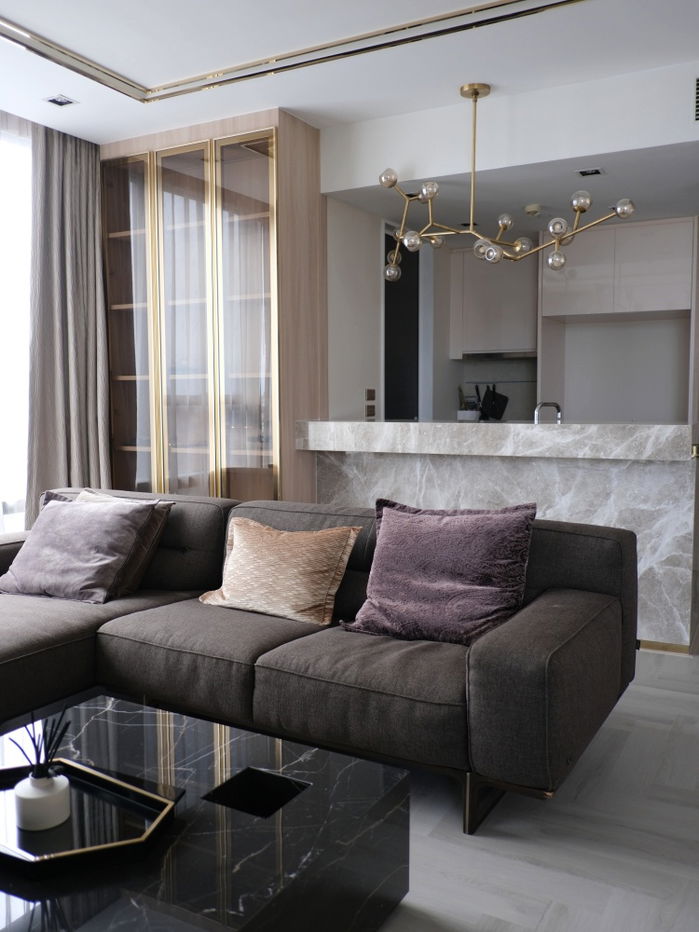 picture TA7856📲LineID @556ryccg🚄116 sqm 2 Bedroom Floor10 Fully furnished The Bangkok Sathon, Sathorn road near skytrain BTS Surasak - 2/17
