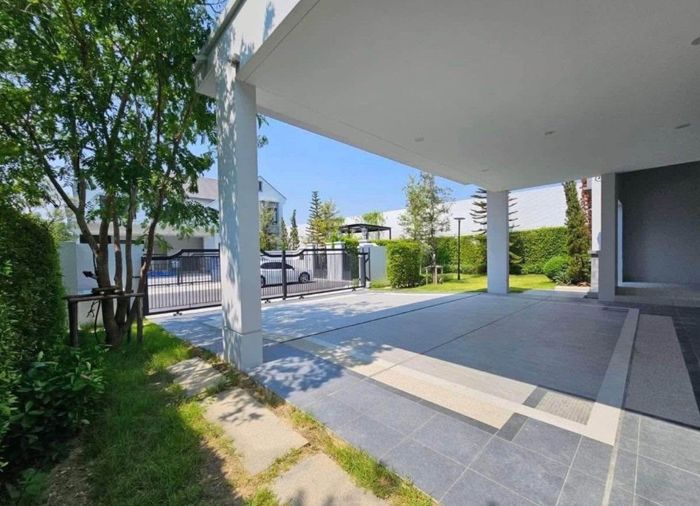 4-bed house for rent, 304 sqm, 120 sq wah, NANTAWAN Pinklao - Kanchana