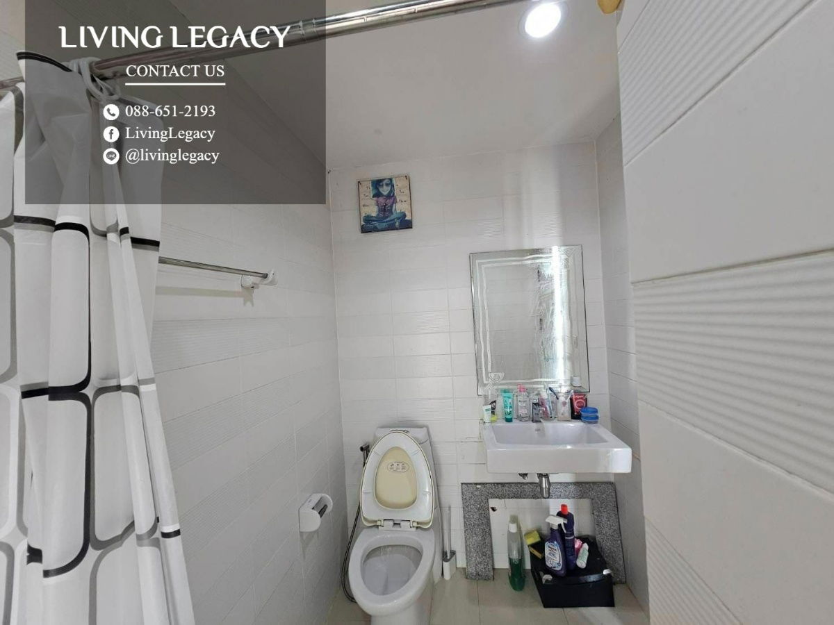 picture SKU46C Condo For Rent The IRIS Rama 9 - Srinakarin 32 Sq.M. Floor 8 line id : @livinglegacy - 12/14