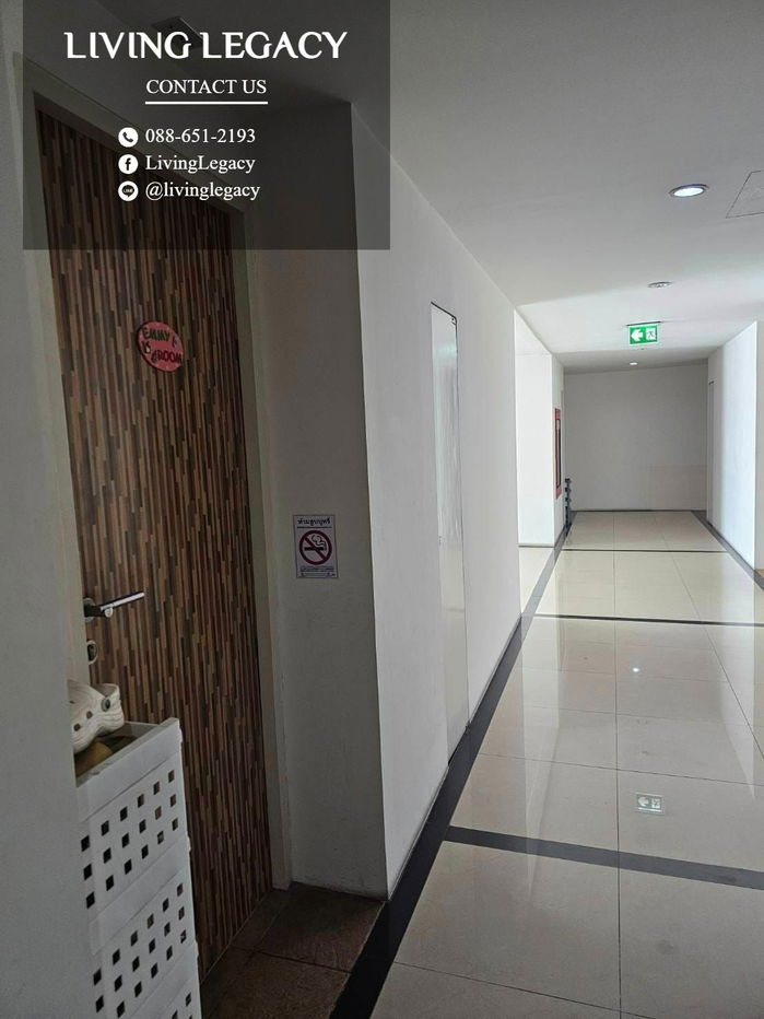 picture SKU46C Condo For Rent The IRIS Rama 9 - Srinakarin 32 Sq.M. Floor 8 line id : @livinglegacy - 4/14