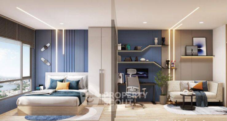 picture 1-BR Condo at Flexi Riverview - Charoennakorn in Dao Khanong (ID 1536720) - 1/5
