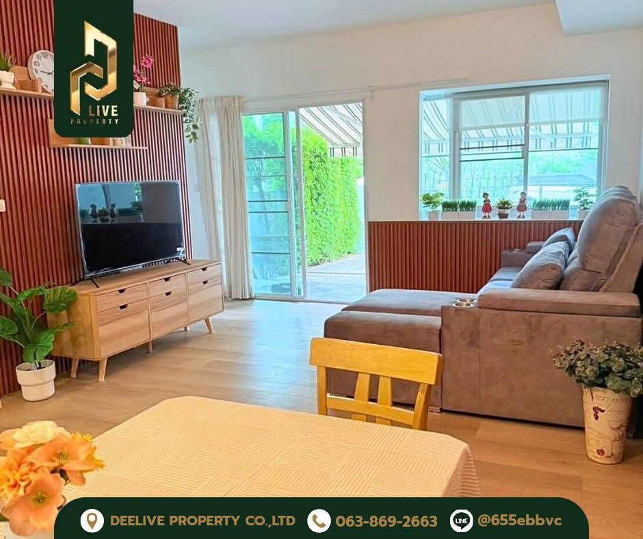 picture DLH-0005 Townhome for rent, Indy 4 Bangna km.7 (Indy 4 Bangna km.7) ready to move in. Call 0638692663 LineID@655ebbvc - 3/15