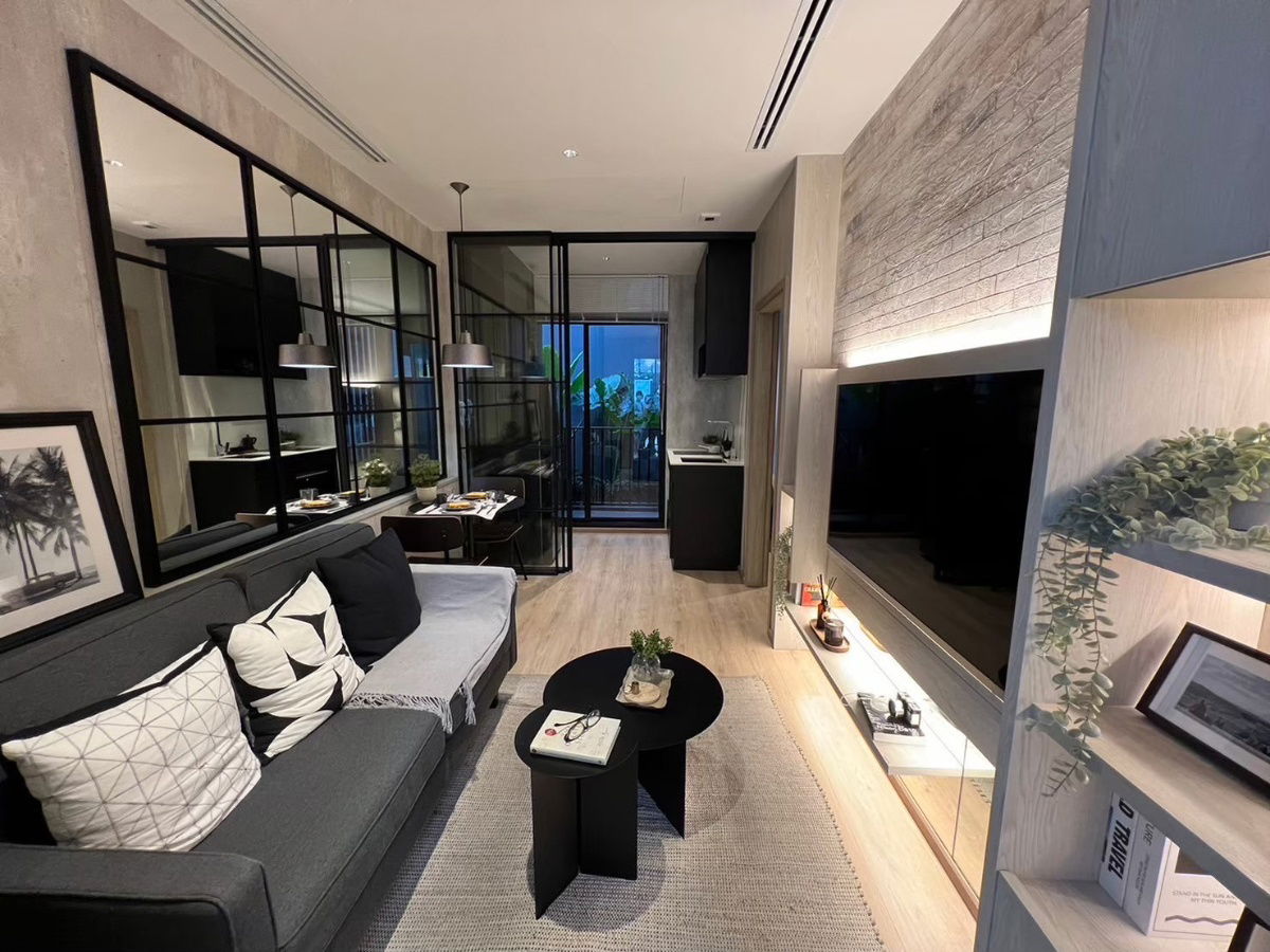 รูป 🍊 ขายถูก Noble Nue District R9 ขนาด 30 ตรม. 1 นอน RXA11 ตึกหน้า สนใจ 0993529495 - รูปที่ 4/8