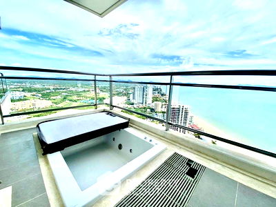 Condos for rent Jomtien Sai 2 : 2-BR Condo at Reflection Jomtien Beach Pattaya close to Pattaya (ID 2264854)