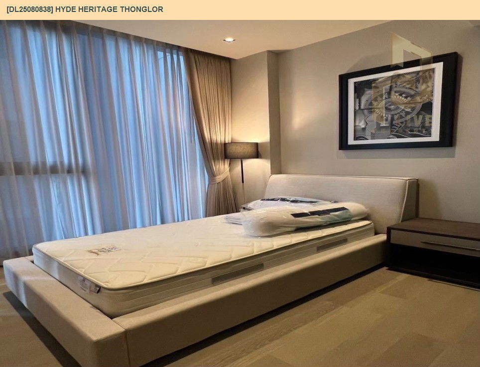 รูป DL25080838 ให้เช่าคอนโด ไฮด์ เฮอริเทจ ทองหล่อ (HYDE Heritage Thonglor) ใกล้ - พร้อมเข้าอยู่ โทรด่วน 0638692663 LineID @534wlwof - รูปที่ 5/18