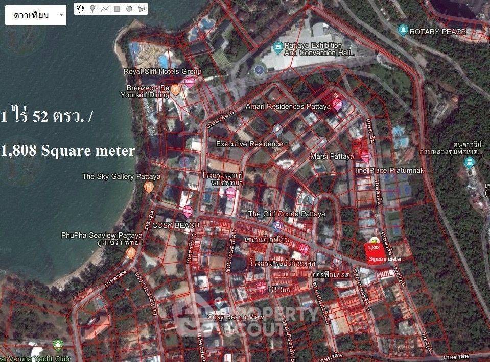 รูป ที่ดินสำหรับปล่อยขาย 1,808 ตารางเมตร แถว ใกล้ ถนนพระตำหนัก พัทยา (ID 2280834) - รูปที่ 6/7