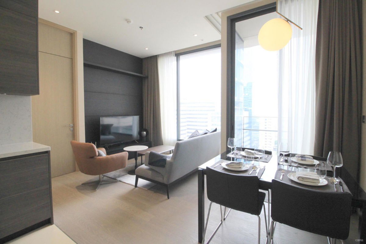 picture FOR RENT | 2 bedrooms 75 sq.m., only 60k high Floor. Fully Furnished ready to move in  - 3/13