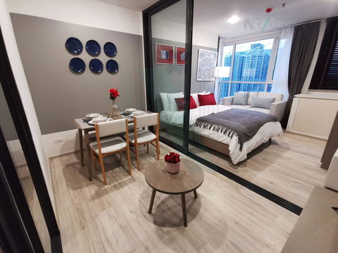 ให้เช่าคอนโด เอ็กซ์ที ห้วยขวาง อาคาร A ชั้น 27 1 ห้องนอน ขนาด 30.00 ตรม ใกล้ The Street รัชดา