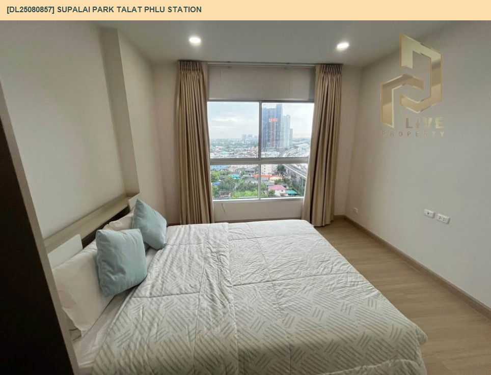 picture DL25080857 Condo for rent, Supalai Park Talat Phlu Station near BTS Talat Phlu, ready to move in, call urgently 0656133286 LineID @655ebbvc - 3/10