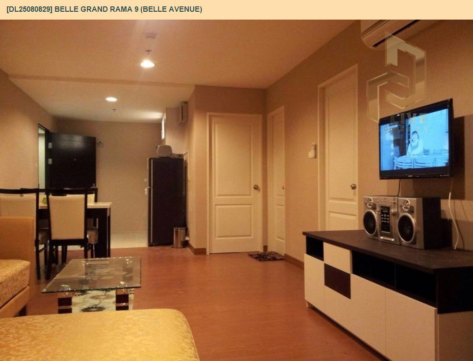 picture DL25080829 Condo for rent, Belle Grand Rama 9 (Belle Avenue) near MRT พระราม 9, ready to move in, call urgently 0656133286 LineID @534wlwof - 4/10