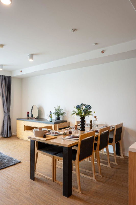 picture For sale: 3 bedrooms, large room size of 108.6 sq.m, Siamese Surawong. - 8/25