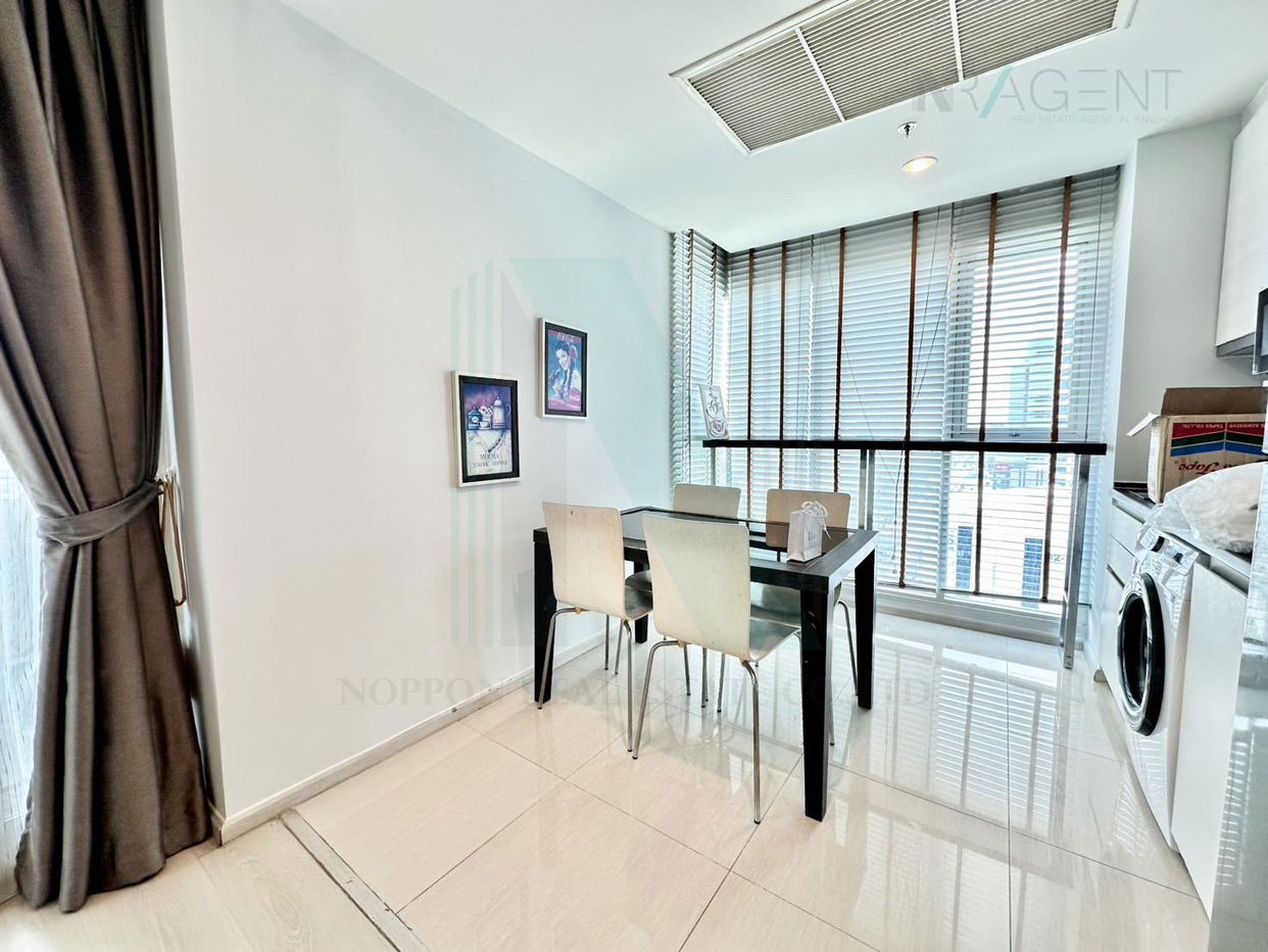 picture 🚩 For rent, Life Ratchadapisek, 2 bedrooms, 21st floor, Building A, near MRT Huai Khwang. - 8/8