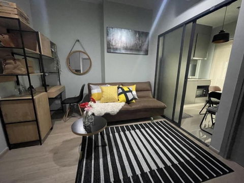 🔐#PT2406_006🔐1️⃣5️⃣K.🗓️𝐅𝐨𝐫 𝐑𝐞𝐧𝐭 ( 31.34 𝐬𝐪𝐦. 1 bed, 𝟏𝐛𝐚𝐭𝐡 )𝐈𝐝𝐞𝐨 𝐍𝐞𝐰 𝐑𝐚𝐦𝐚 𝟗
