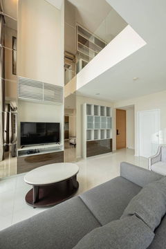 Villa Asoke Duplex 1 BR 📢For Rent