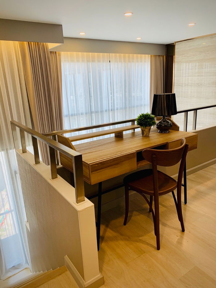 picture  Beautiful room in the heart of Sathorn 🔥 in a prime location near BTS Chong Nonsi, Duplex type, Knightbridge Prime Sathorn project 🔥🔥 - 3/19