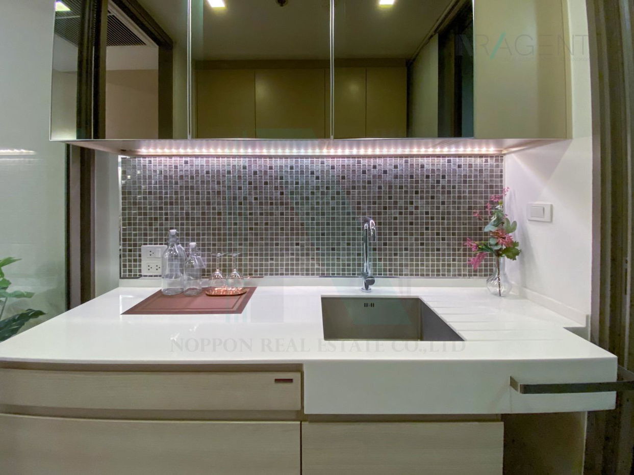 picture For rent condo THE ROOM BTS WONGWIAN YAI Building 1, Floor 17,1 bed room, Room size 43.65 sqm - 7/8