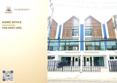 Home office for rent : Home office for rent ✨ Soi Sukhumvit 70/5 ✨ 2 bedrooms, 3 bathrooms, near BTS Bearing