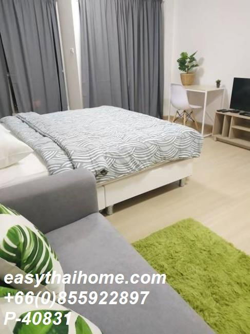 picture Condo for rent Supalai Veranda Rama 9 fully furnished (Confirm again when visit).  - 8/9