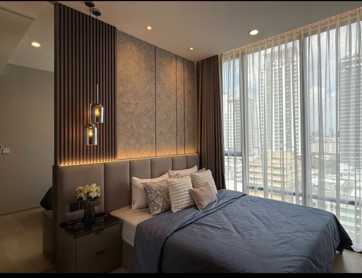 รูป The Extro Phayathai - Rangnam Available now Near BTS Victory Monument (400 meters) 5 minutes walking . ◆ 1 Bedroom, 1 Bathroom ◆  - รูปที่ 2/5