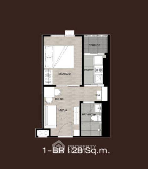 picture 1-BR Condo at Niche Mono Bangpo near MRT Bang Pho (ID 1386156) - 5/5