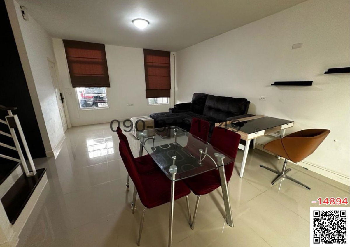 picture 2-storey townhouse for rent, Habitown Watcharapol project, near BTS Saphan Mai station - 2/7