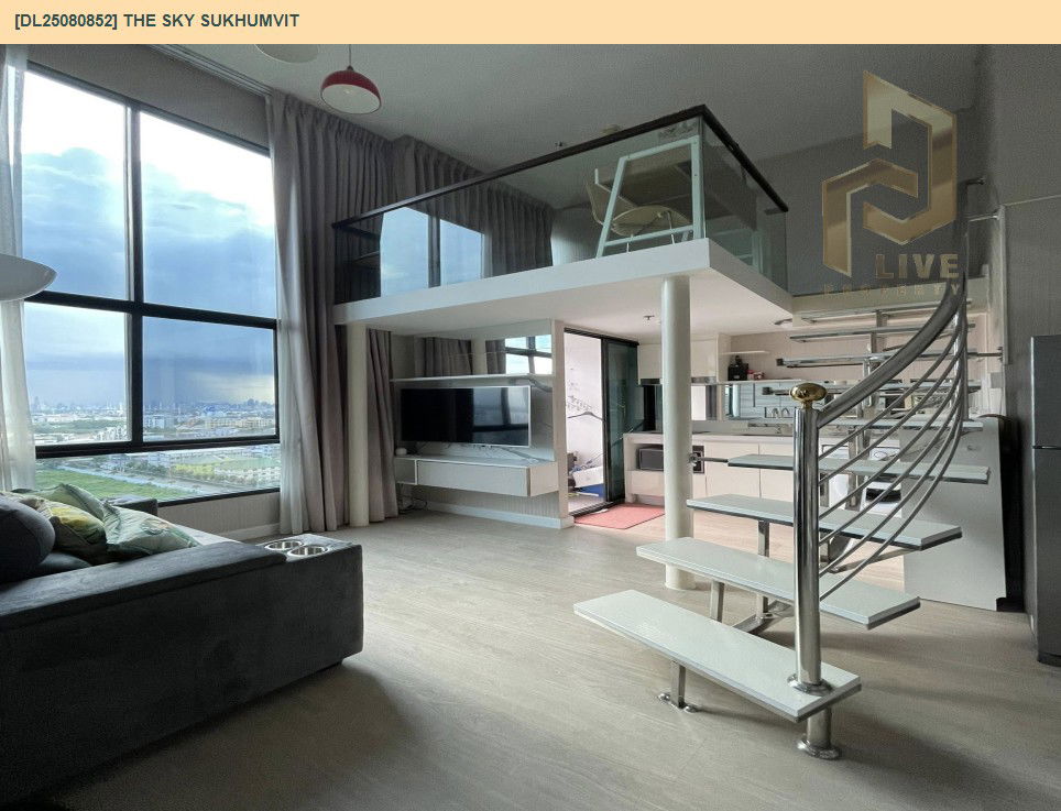 picture DL25080852 Condo for rent, The Sky Sukhumvit near BTS Udom Suk, ready to move in, call urgently 0656133286 LineID @534wlwof - 5/12