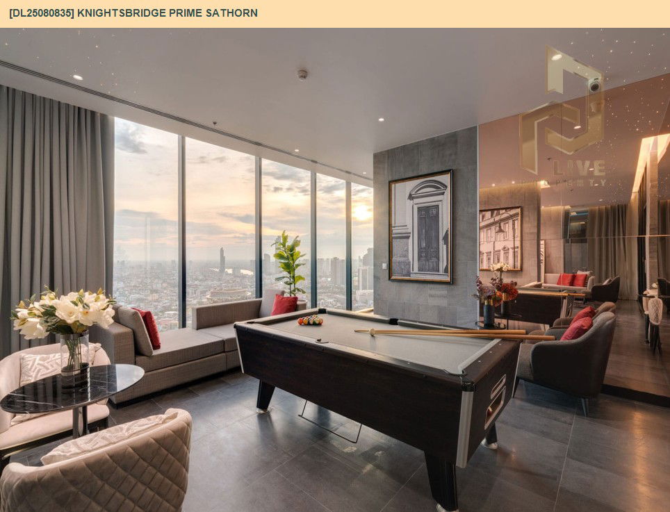 picture DL25080835 Condo for rent, Knightsbridge Prime Sathorn near BTS Chong Nonsi, ready to move in, call urgently 0656133286 LineID @534wlwof - 24/25