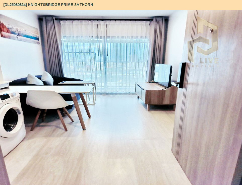 picture DL25080834 Condo for rent, Knightsbridge Prime Sathorn near BTS Chong Nonsi, ready to move in, call urgently 0656133286 LineID @655ebbvc - 4/25