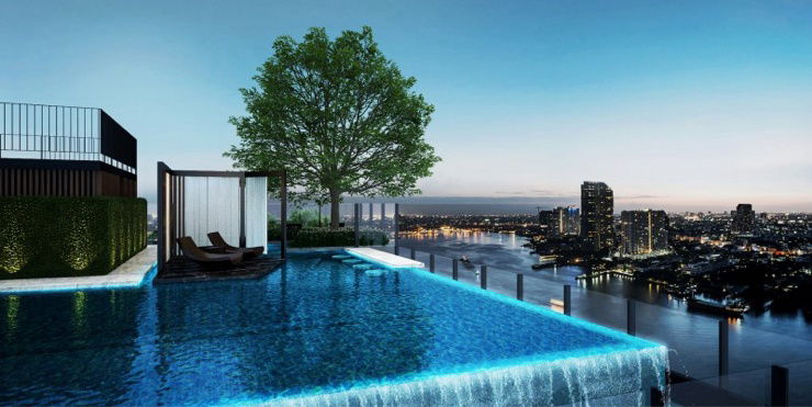 picture Ken Attitude Rattanathibet Condo, duplex-loft, riverside riverview, next to the BTS, close to many amenities. - 13/15