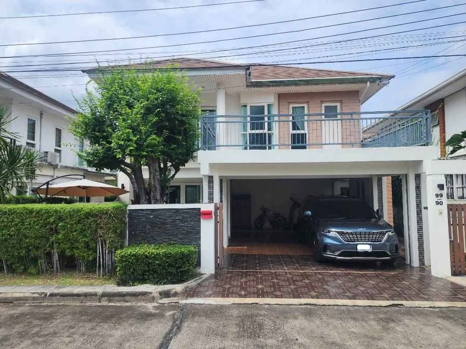 picture Urgent sale: Two-story detached house in Boon To Village, Pak Kret, for only 6.4 million baht. - 1/4