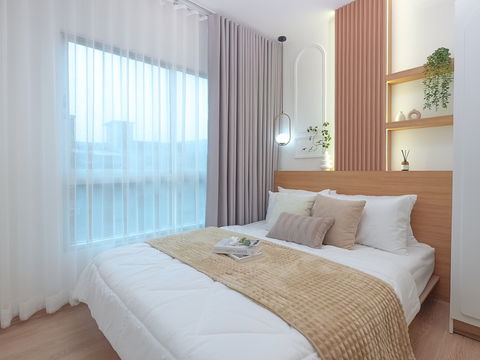 The Kith Sukhumvit 113 - Newly Renovated Condo 3rd Floor - Free Transfer