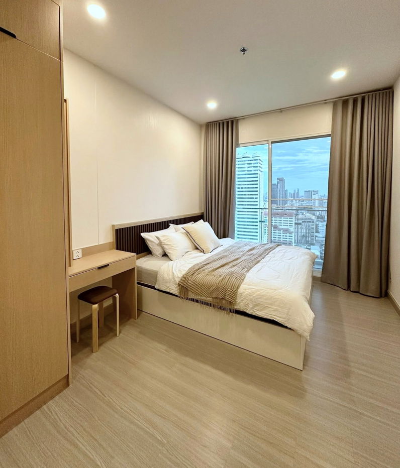 รูป TA7850📲LineID @556ryccg🌃One Bed Plus 52 ตรม ชั้น 21 พร้อมเฟอร์นิเจอร์ ศุภาลัย พรีเมียร์ สี่พระยา-สามย่าน ใกล้ MRT สามย่าน, จุฬา - รูปที่ 4/12