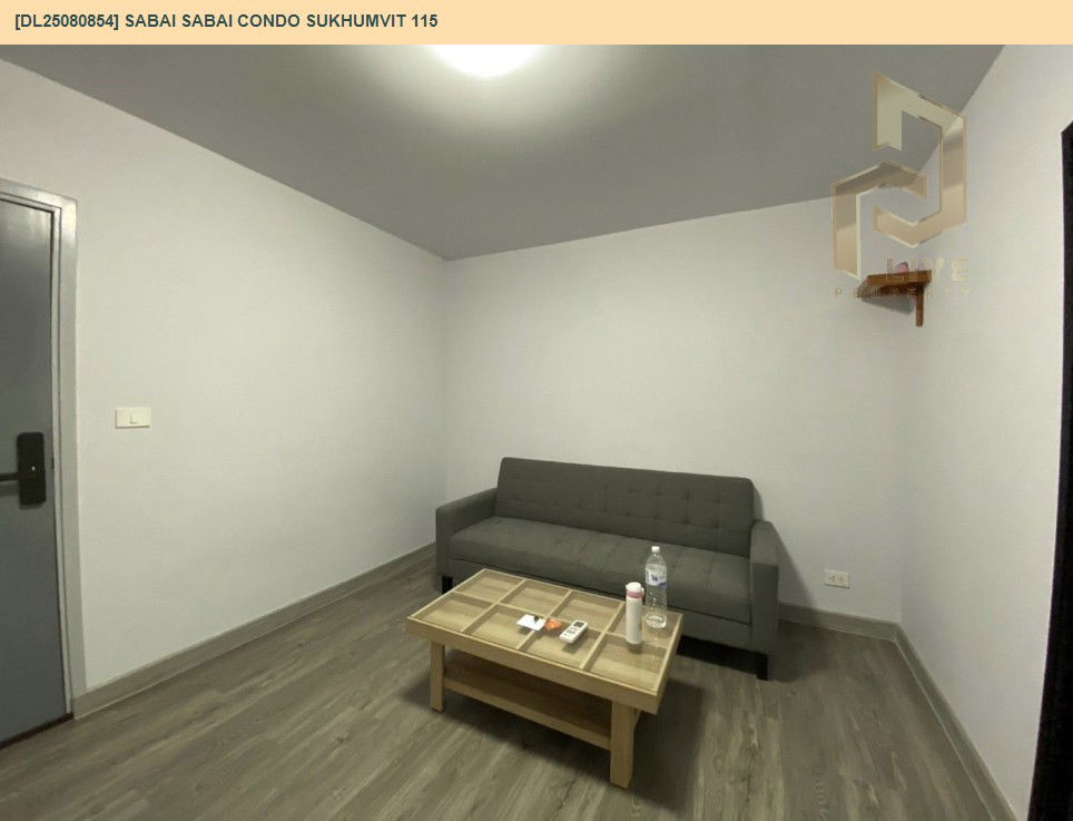 รูป DL25080854 ให้เช่าคอนโด สบาย สบาย คอนโด สุขุมวิท 115 (Sabai Sabai Condo Sukhumvit 115) ใกล้ BTS ปู่เจ้า พร้อมเข้าอยู่ โทรด่วน 0638692663 LineID @534wlwof - รูปที่ 2/10