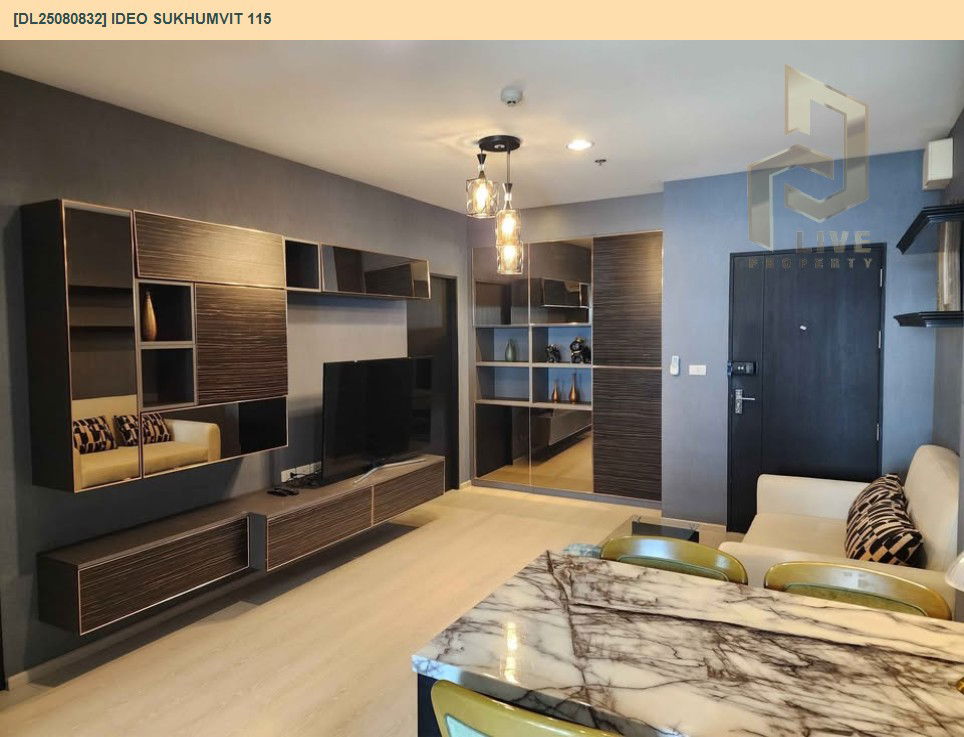 รูป DL25080832 ให้เช่าคอนโด ไอดีโอ สุขุมวิท 115 (IDEO Sukhumvit 115 ) ใกล้ BTS ปู่เจ้า พร้อมเข้าอยู่ โทรด่วน 0638692663 LineID @655ebbvc - รูปที่ 4/11