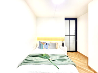 Condos for sale MRT Si Iam  : Supalai Park Srinakarin 1 bedroom, separate kitchen, spacious room