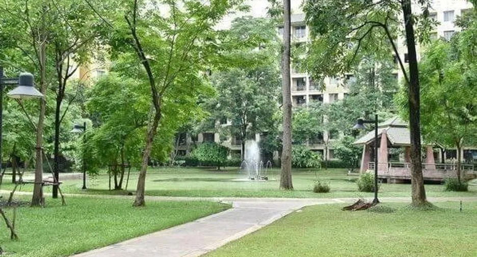 รูป ให้เช่า คอนโด 37 ตรม. เฟอร์นิเจอร์ครบครัน ทีวี 50 นิ้ว ใหม่เอี่ยม อากาศถ่ายเทดี หน้าห้องไม่ติดใคร  - รูปที่ 7/10
