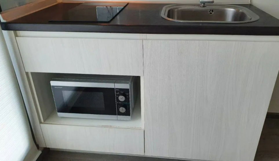 picture ✨ Affordable price + washing machine! Rich Park Condo @ Triple Station, 1 bedroom, 27 sq m, 10th floor, only 9,500 baht 🏡💖 - 7/10