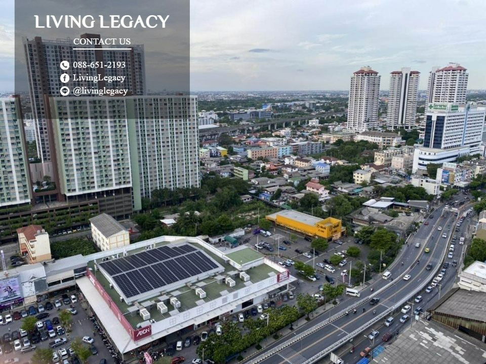 รูป LX47GN8S ให้เช่าคอนโด Asakan Place Srinakarindra 26 ตร.ม. ชั้น 27 line id : @livinglegacy - รูปที่ 12/12